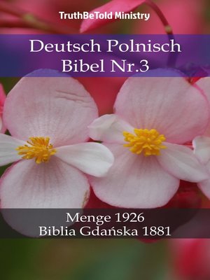 cover image of Deutsch Polnisch Bibel Nr.3